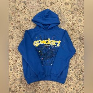 Marina Blue Spider Hoodie